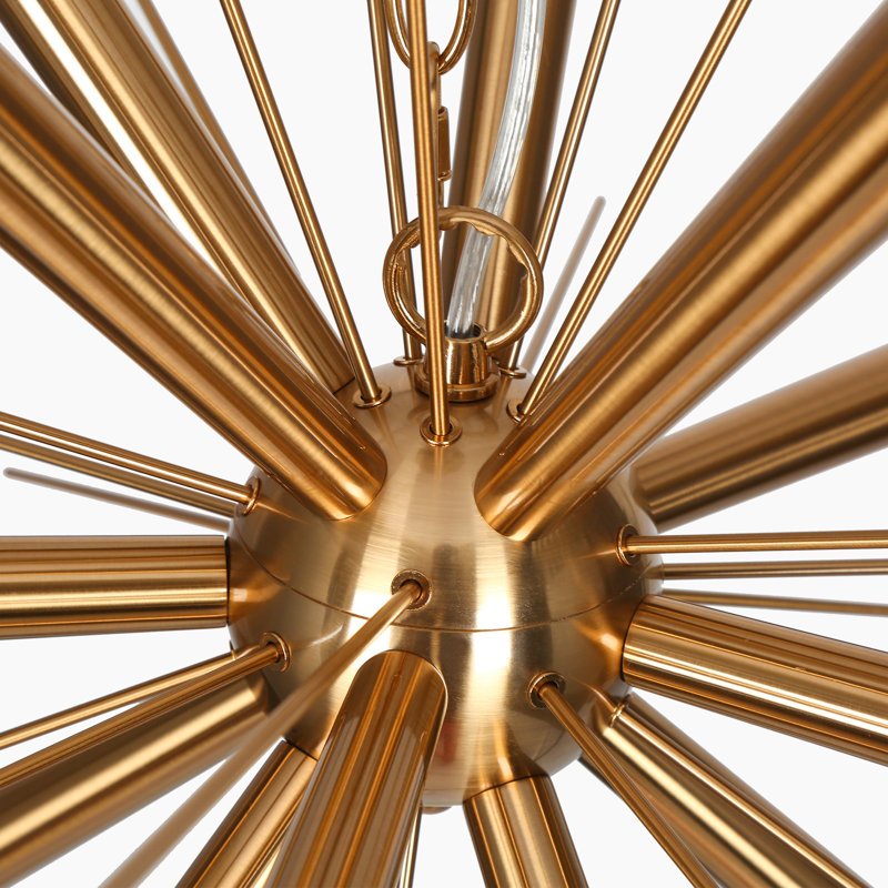 Alexandre Iron 15-Light Chandelier