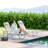 Nakyiah Outdoor Metal Chaise Lounge Set-1454605513