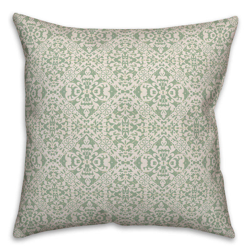 Floral Throw Pillow