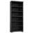 6-Tier Farmhouse Bookcase with Adjustable Shelves, Floor Standing Open Display Storage Rack, Anti-Slip Design-522821314-522821372