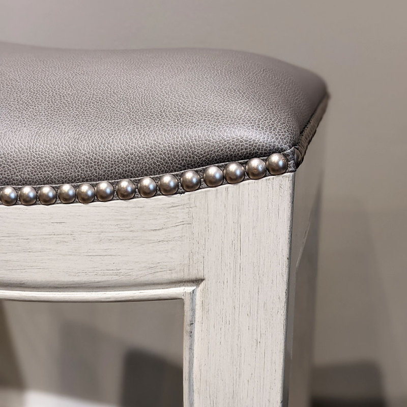 Jackson Upholstered Counter Stool, Counter Stool (24” Seat Height)