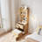 3 in 1 Vanity Desk with LED Light, Tall Makeup Vanity Set with 2 AC Outlets & USB-c, Dressing Table with Drawers & Acrylic Doors, Nightstand Vanity Mirror-699890000