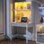 Computer Desk with Power Outlet-1920897906