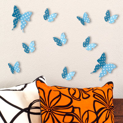 Autocollant mural papillons