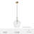 Maple Park 1 Light Bell Pendant-105356989-91299878