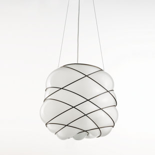 1 - Light Black Unique/Statement Pendant