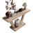 60"Long Distressed  2-Tier Wooden Console Table-1034596157