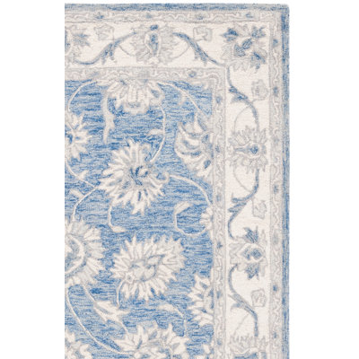 Tapis oriental en laine et coton touffeté à la main Vallelunga