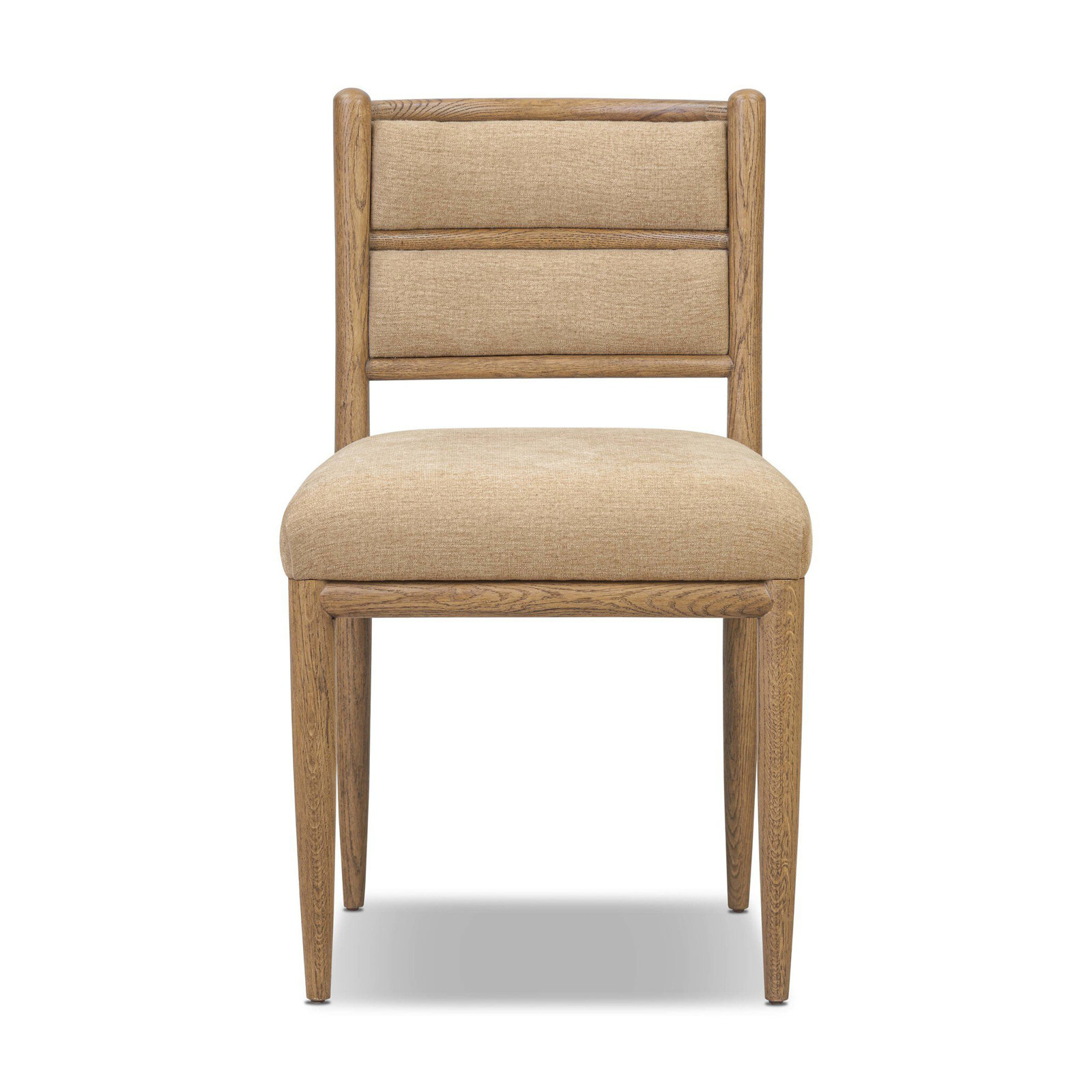 Colina Linen Oak Dining Chair, Laughlin Natural