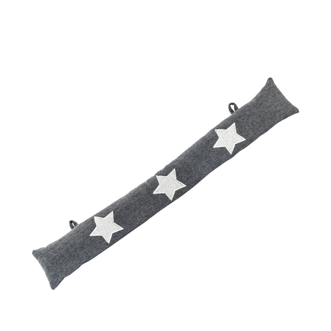 Nicola Spring - Herringbone Draught Excluder - 78.5cm - Star