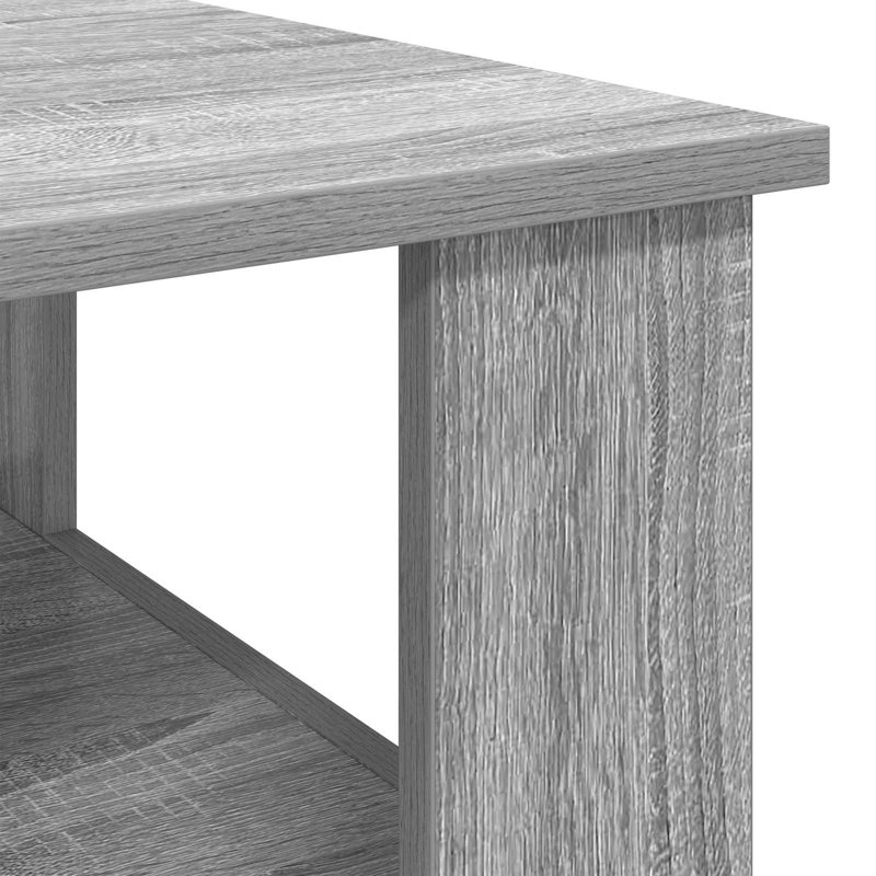 Coffee Table with Storage, Grey Sonoma