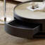 Table basse rotative légère et luxueuse