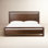 Rosy Solid Wood Platform Bed
