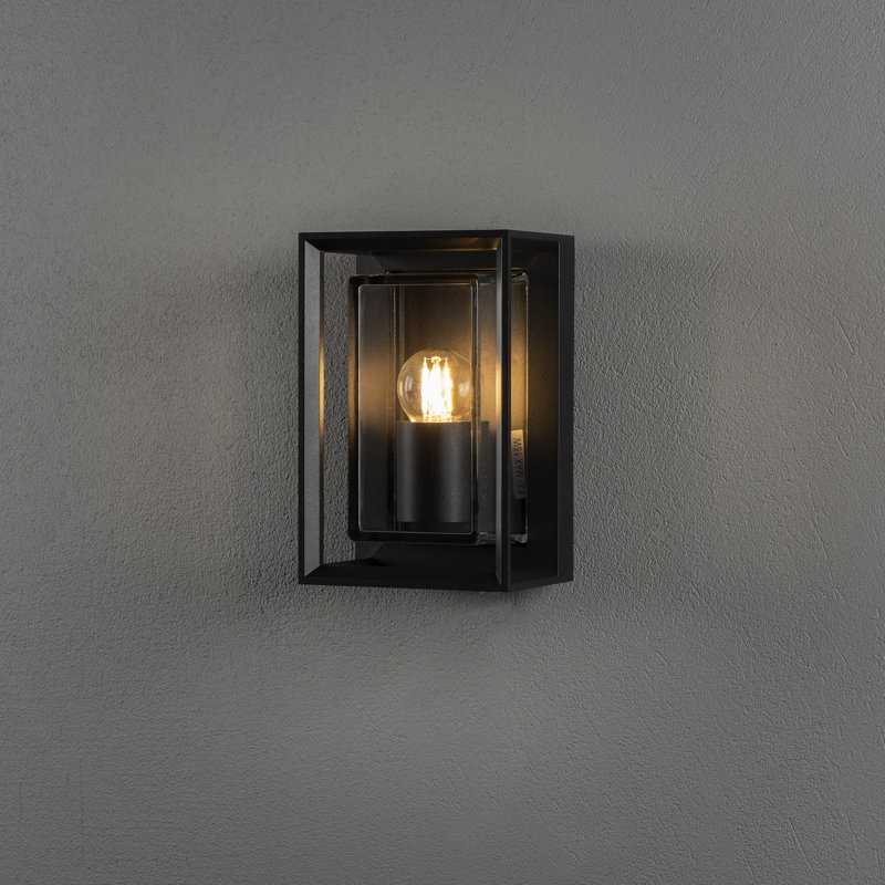 Brindisi Black Wall Light