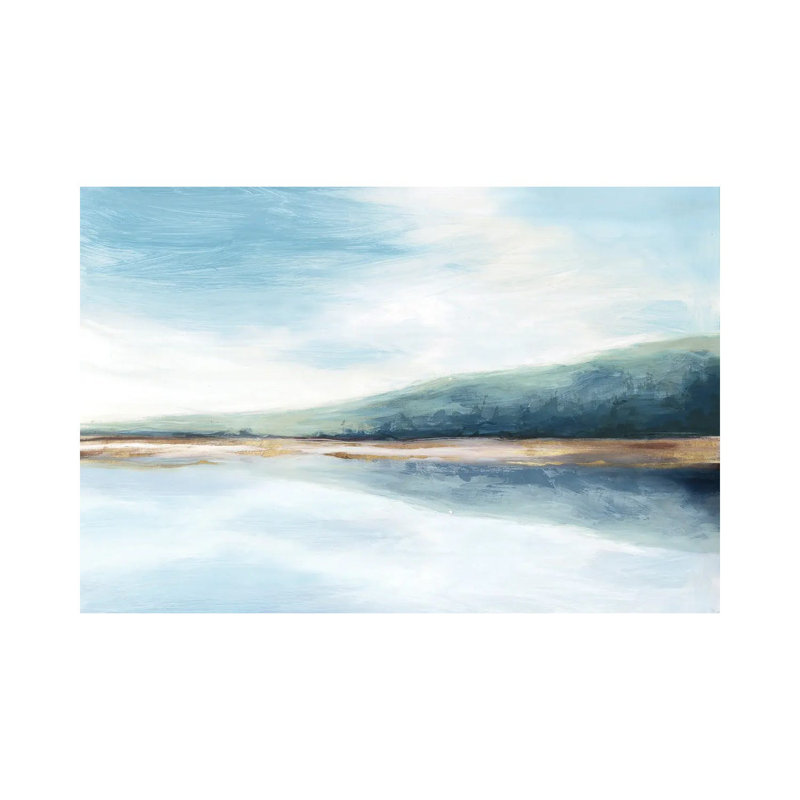 By the Water II by Eva Watts - Wrapped Canvas Painting Print, 101.6 cm H x 66.04 cm W x 1.91 cm D