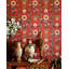 Chinese Garden Floral Wallpaper Roll-62105054