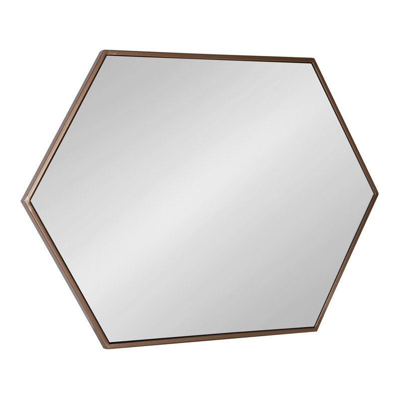 Miroir Breckler, 31 po x 22 po, Bronze