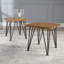 Table de bout en bois d’extérieur Yunel