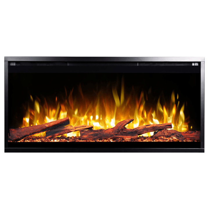 Sideline Elite Pro Smart Electric Fireplace, 9.25" H x 42" W x 6.31"D