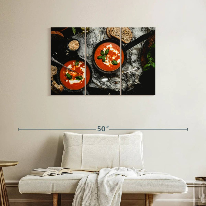 Yarlin Tuscan Tomato Soup, 24" H x 38" W