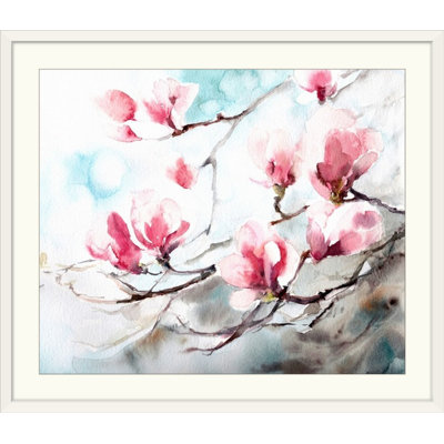 « magnolia, spring », reproduction d’art Canot Stop