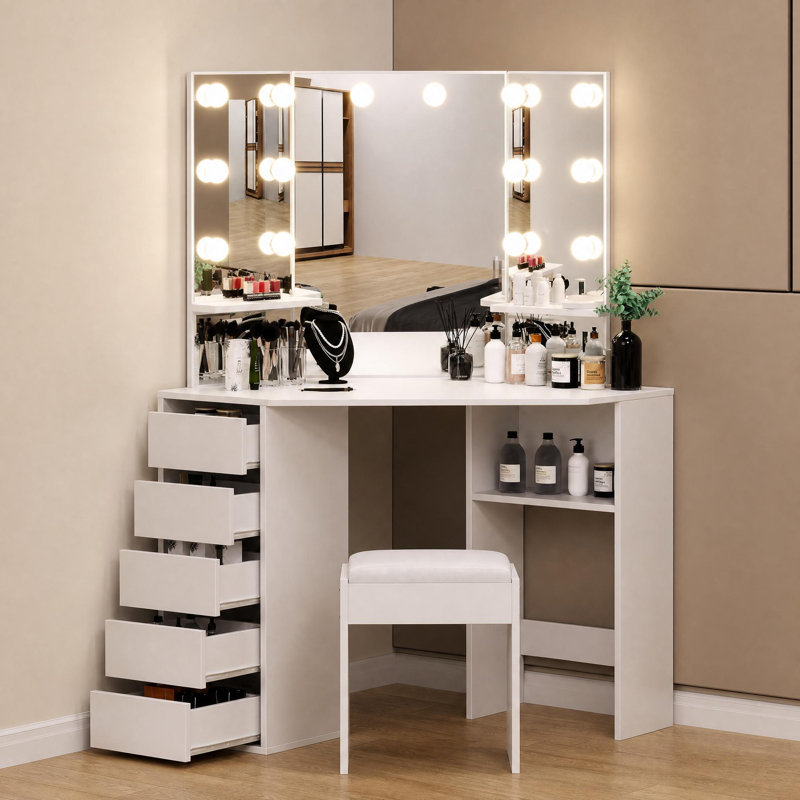 Dressing Table, White