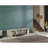 Denver Mid Century Modern Tv Stand 2 Door Cabinets 1 Glass Shelf 66 Inch Tv Unit-907580424