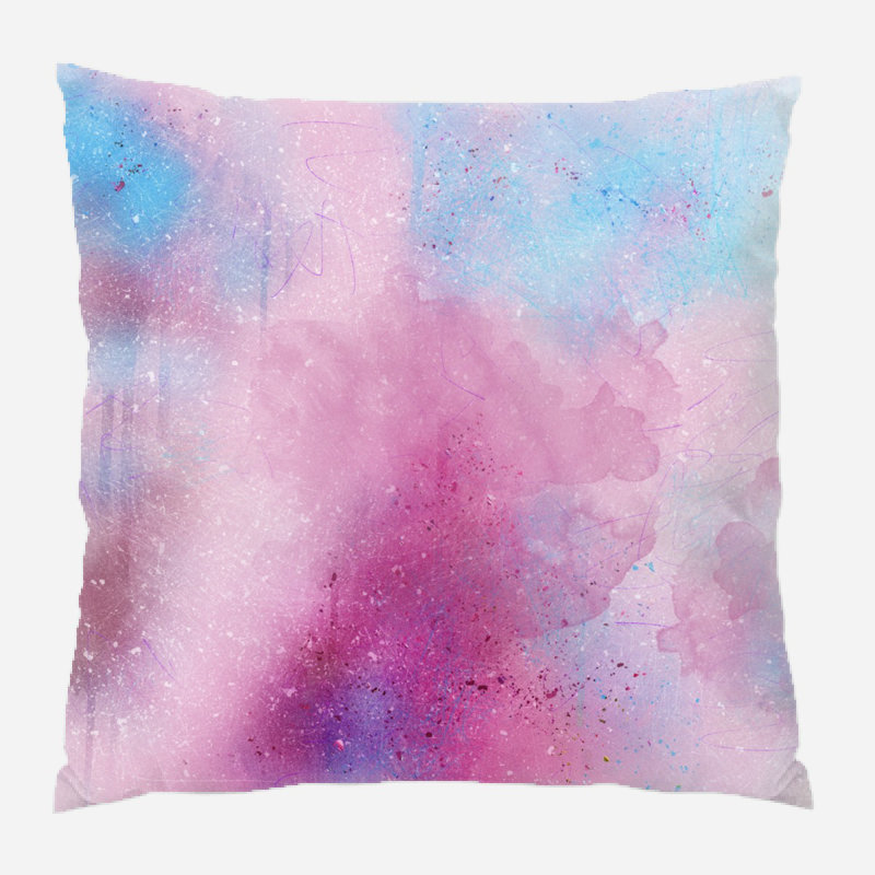 Coussin décoratif Carmelita, Microsuède, Intérieur