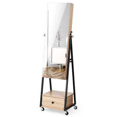 Ariew 16.3'' Wide Jewelry Armoire