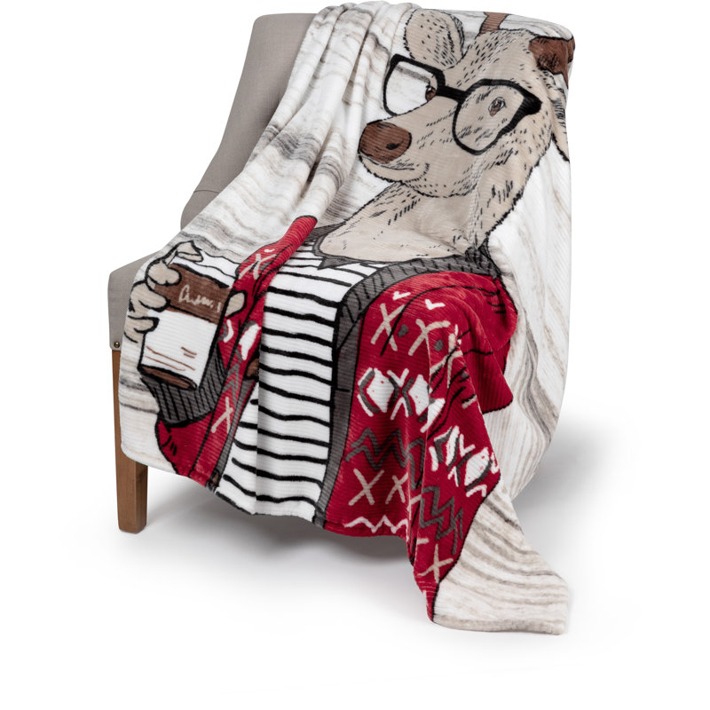 Knitted Throw Blanket