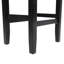 Tabouret de comptoir 26 po en cuir ivoire sans dossier (ensemble de 2)-312374165