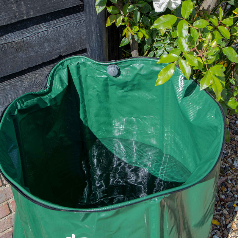 Dellonda Weather Resistant Polyester Rain Barrel, 88 H x 60 W x 60 D cm