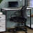 Rectangular Writing Desk With Metal Base