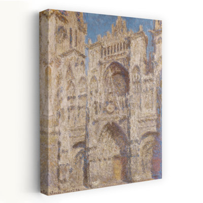 Cathédrale de Rouen, le portail de 1894, impression abstraite classique de l'architecture contemporaine de la ville
