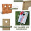 Planches de cornhole à rayures 2 'x 3' NCAA-78078549-78078550