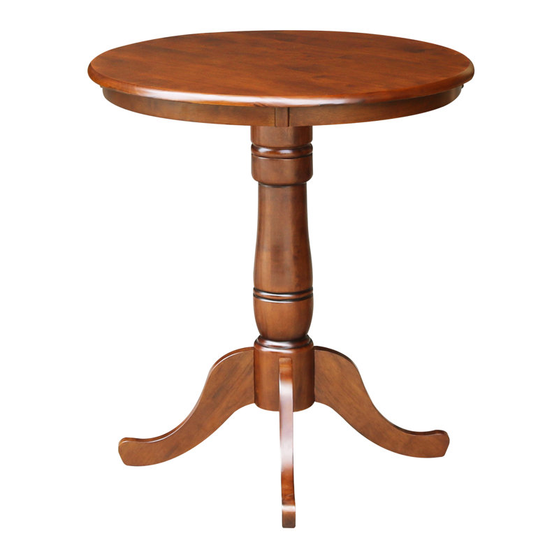 Mosteller Solid Wood Dining Table, 36" H x 30" W x 30" D, Espresso