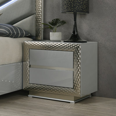 Metropolitan 2-Drawer Nightstand