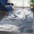 Juno REG120A Blue Grey Sand Wave Pattern Area Rug-69295867