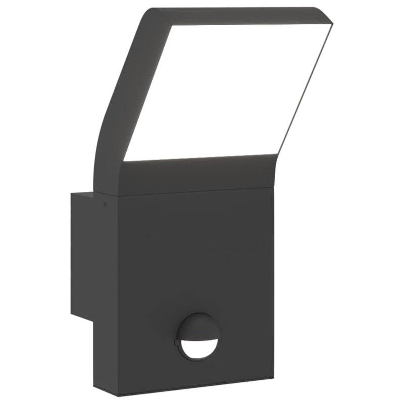 Danion Plug-in LED Outdoor Wall Lights, Black
