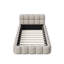 Upholstered Bed Frame With Headboard-87142476-87142478