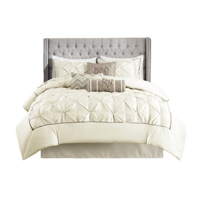Full Size 7 Piece Comforter - With Details & Styles