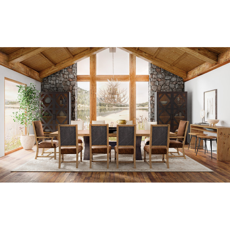 Big Sky Reclaimed Wood Extendable Dining Table