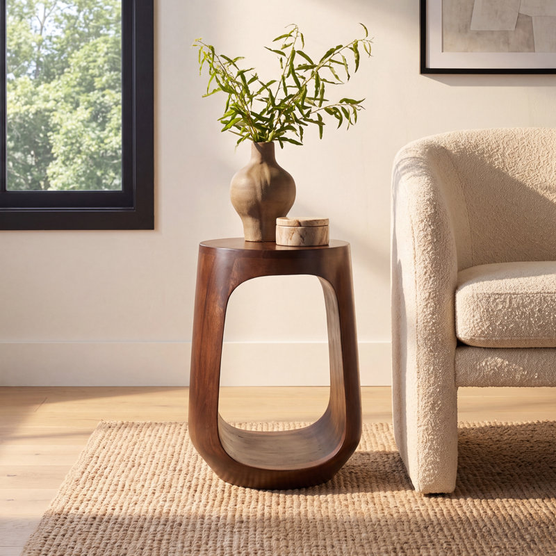 Eden Solid Wood End Table