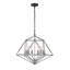 Luminaire suspendu géométrique 6 lumières Kiel-1420386299