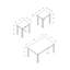 Ensemble de table, ensemble de 3 pièces, café, bout, côté, accent, stratifié de salon, transitionnel-705746816