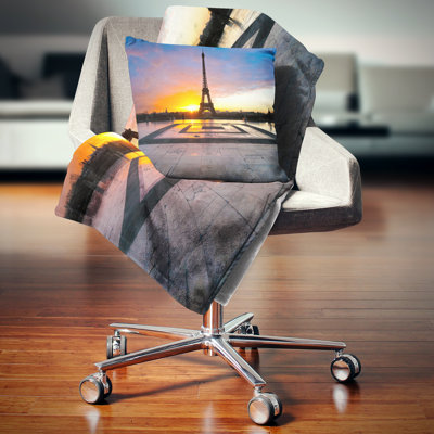 Landscape Reversible Throw Pillow