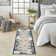Allijah Floral Blue/Grey Indoor/Outdoor Area Rug