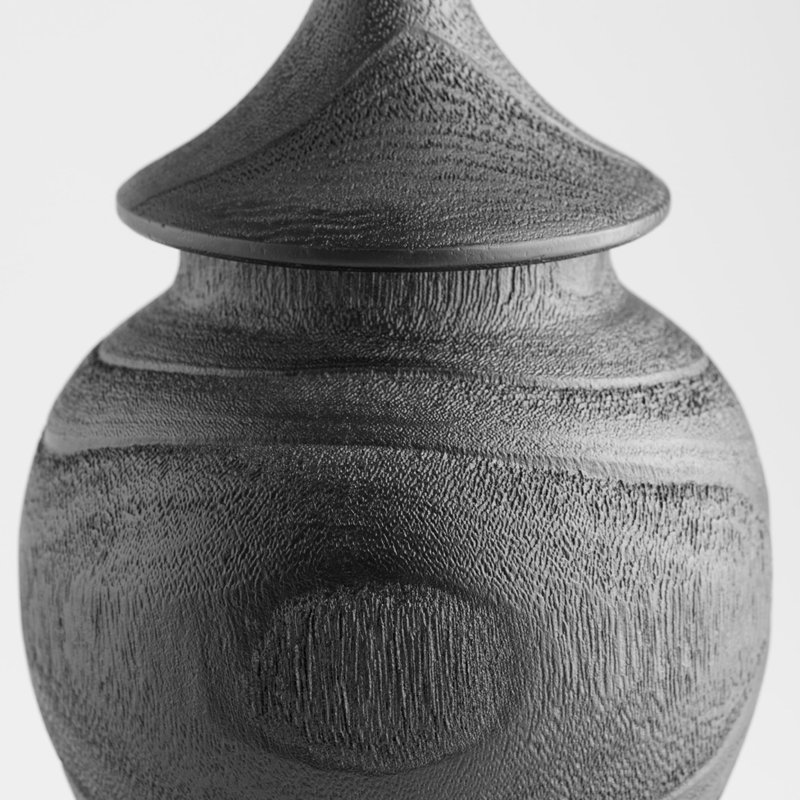 Heritage Handmade Ceramic / Porcelain Jar, 15.75" H x 6" W x 6" D