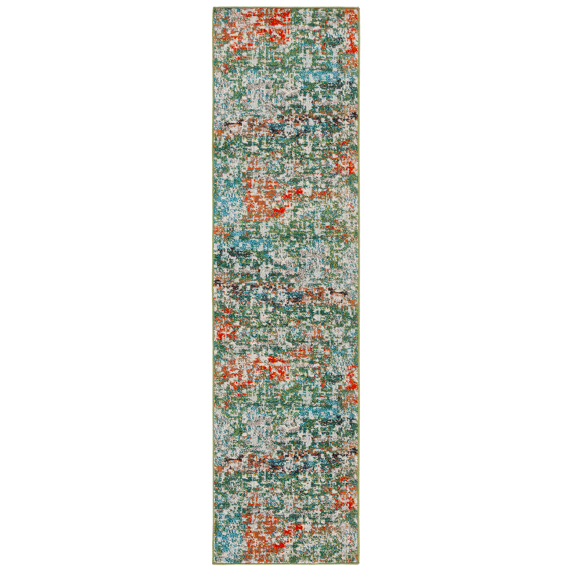 Madison Performance Abstract Rug, Runner 2'2" x 8'