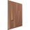 Panneau mural décoratif 3D en cuivre vieilli l 19 5/8 po x H 19 5/8 po Hamilton (couvre 2,67 pieds carrés)